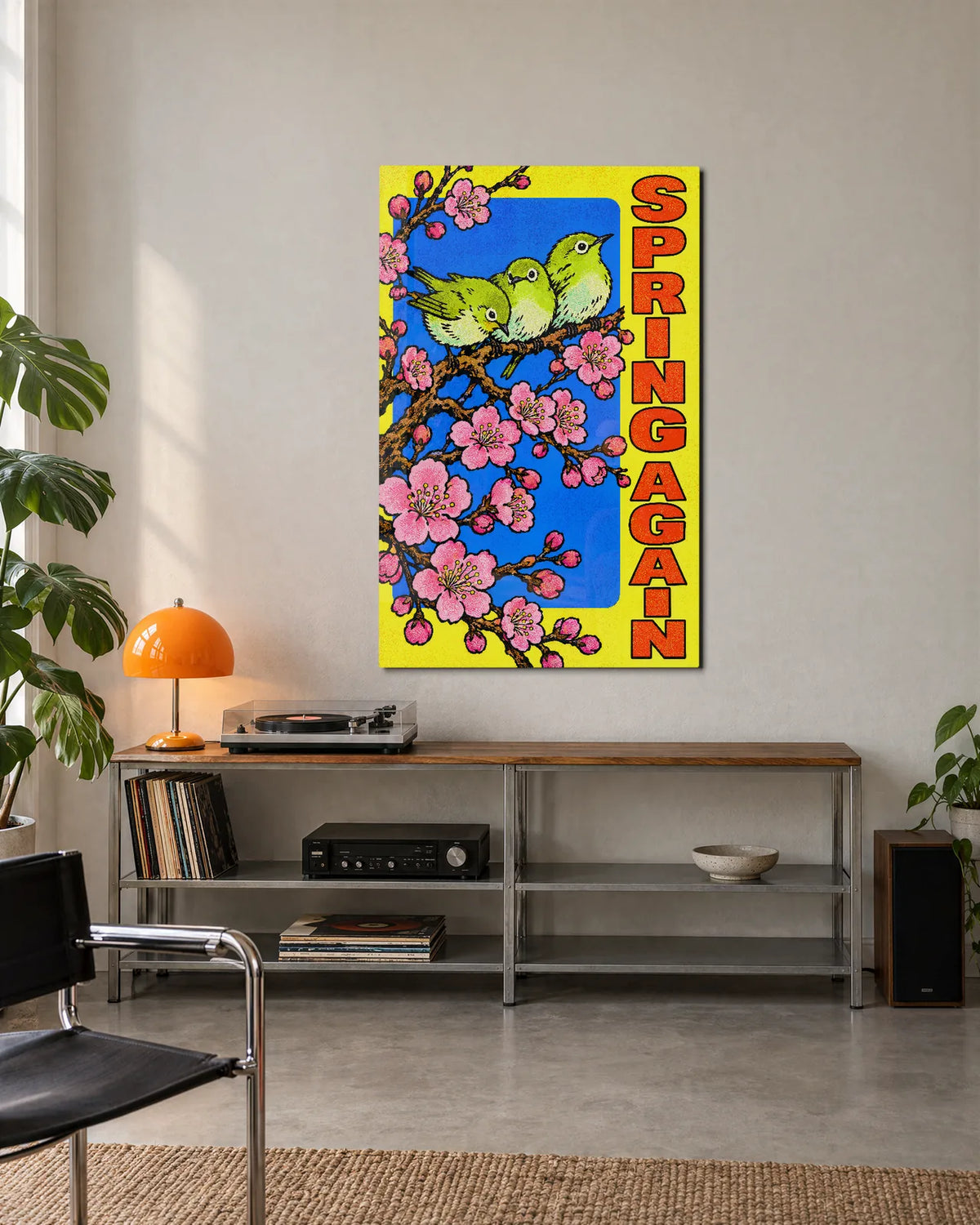 Spring Again — shown in a living space