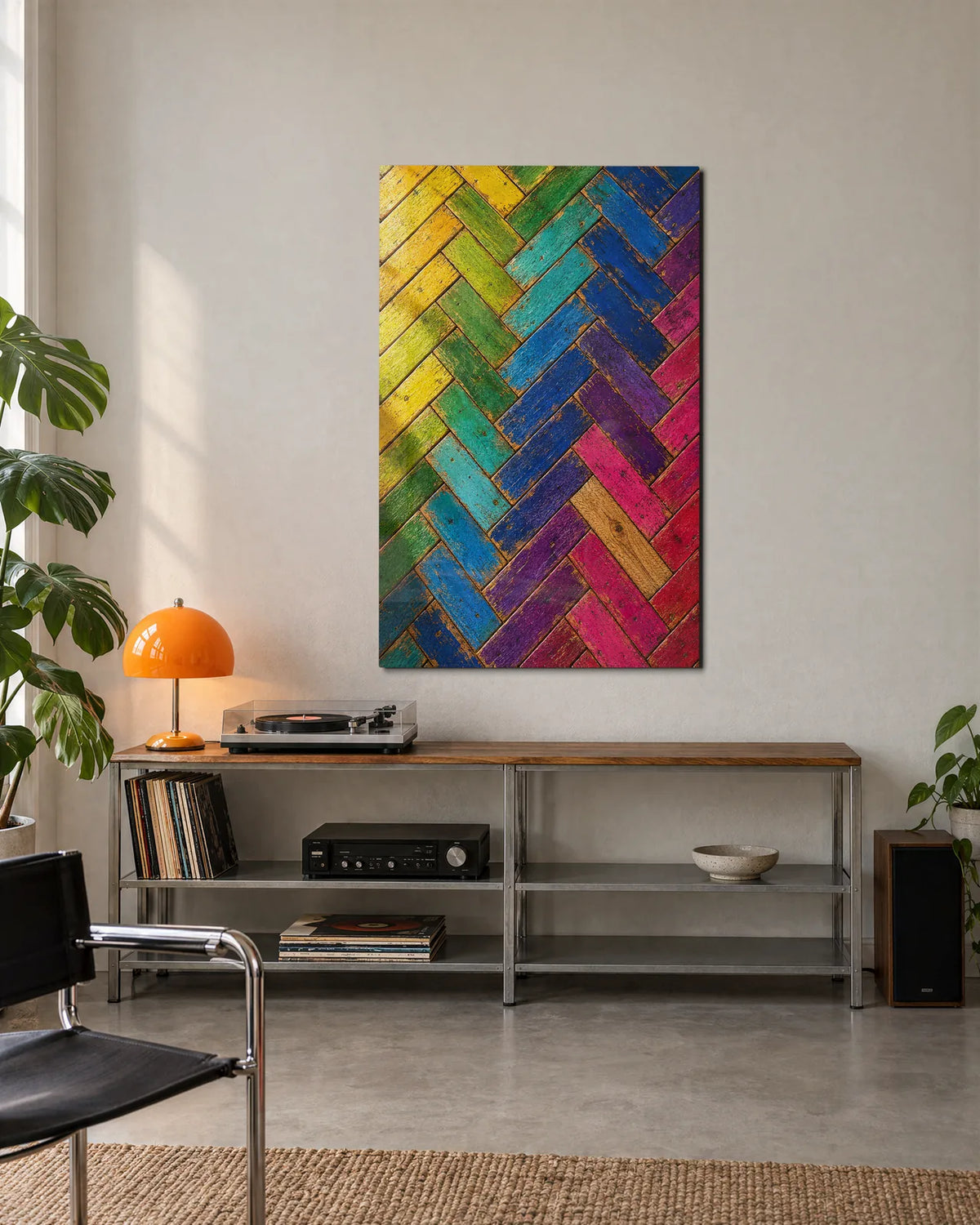 Spectrum Planks — shown in a living space