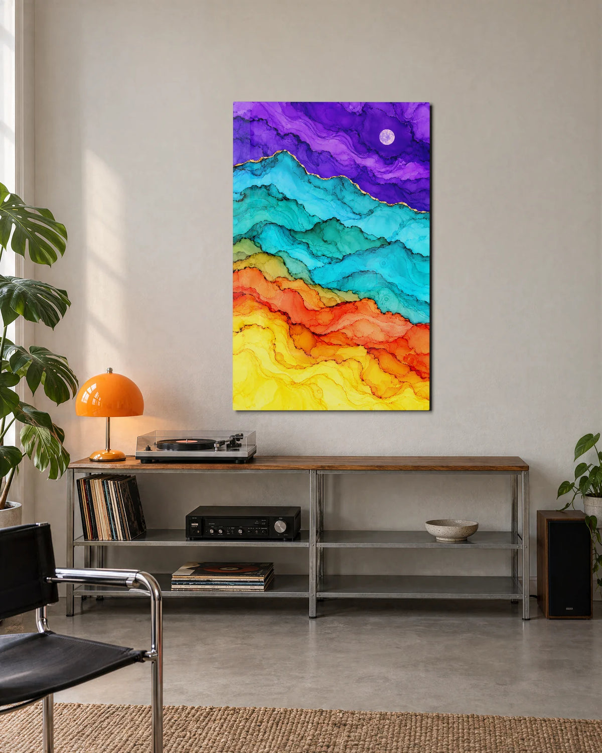 Ink Ridge — shown in a living space