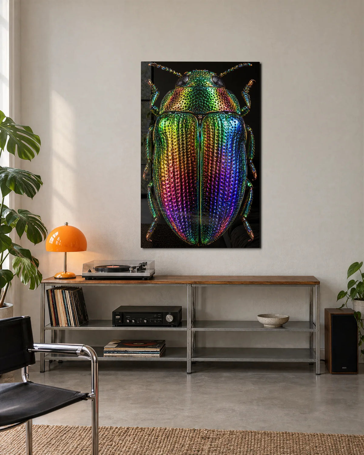 Jewel Beetle — shown in a living space
