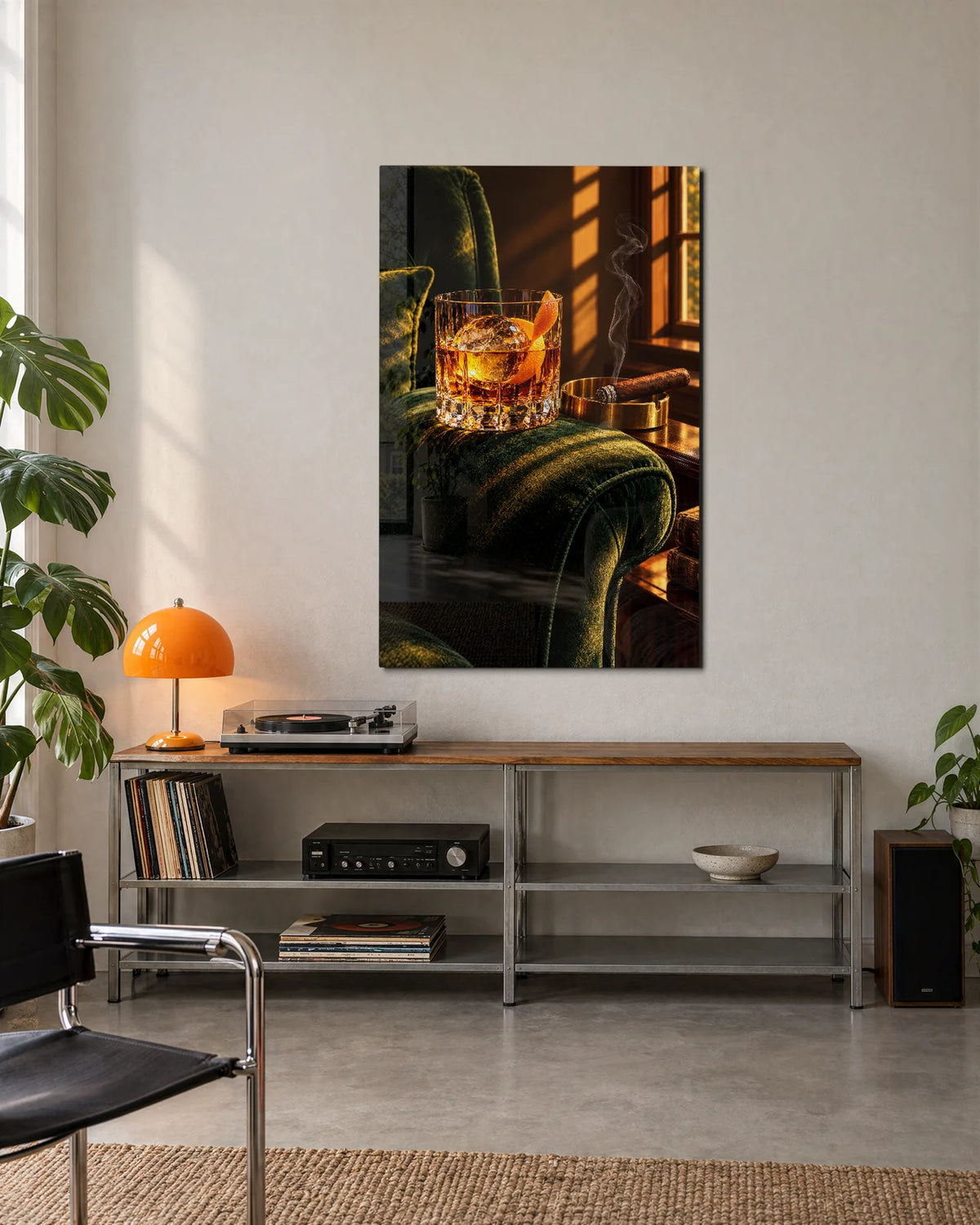 Old Fashioned Hour — shown in a living space