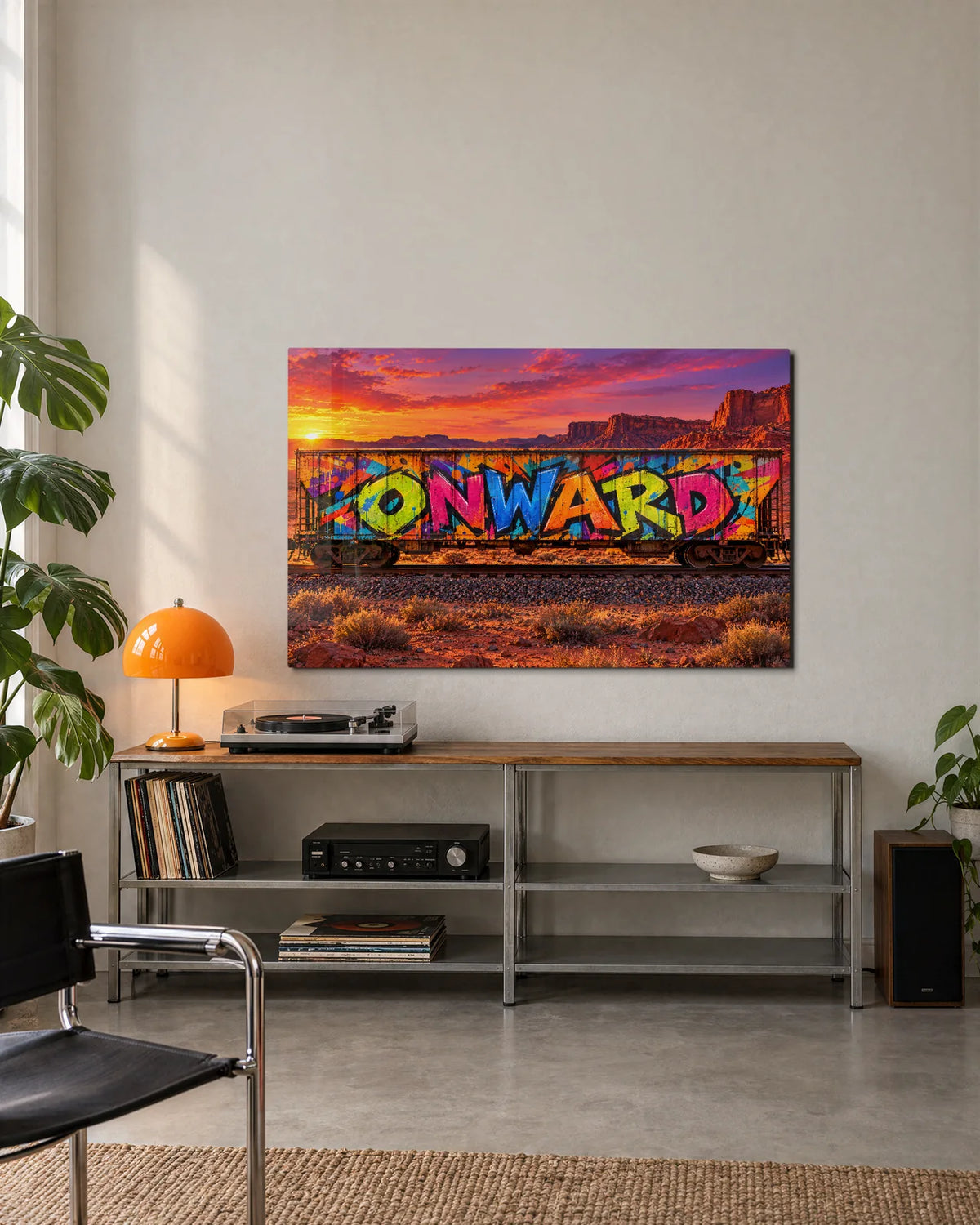 Onward Freight — shown in a living space