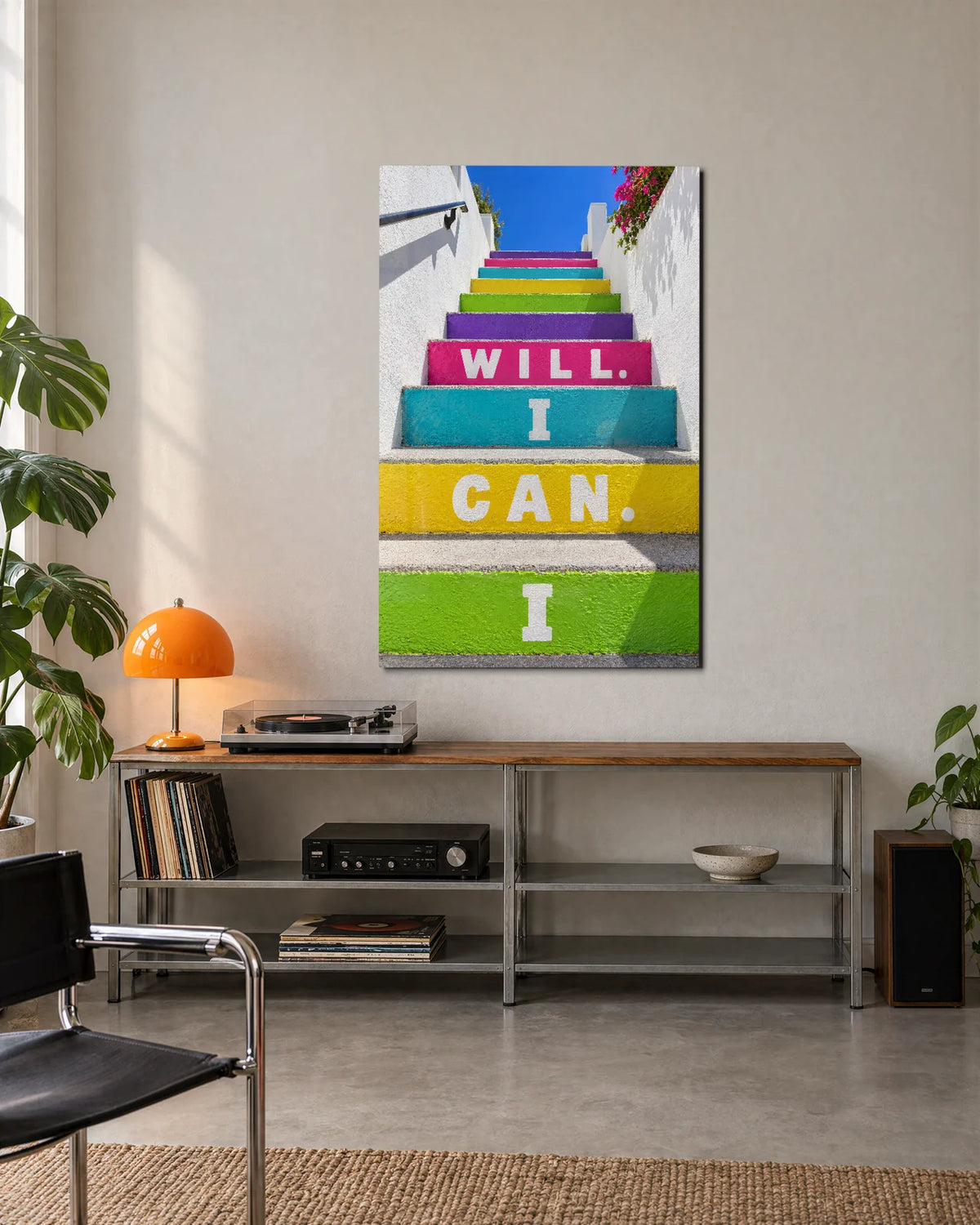 I Can I Will — shown in a living space