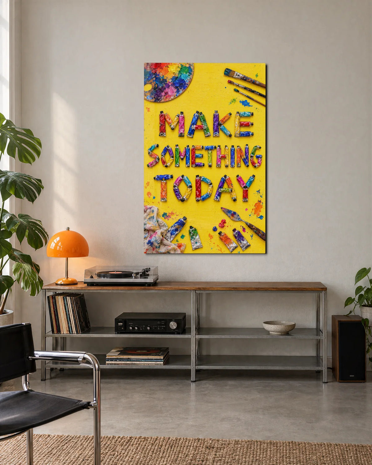 Make Something Today — shown in a living space