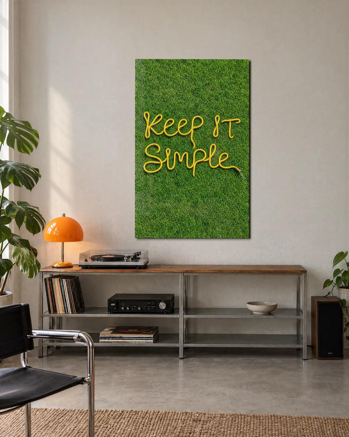 Keep It Simple Hose — shown in a living space