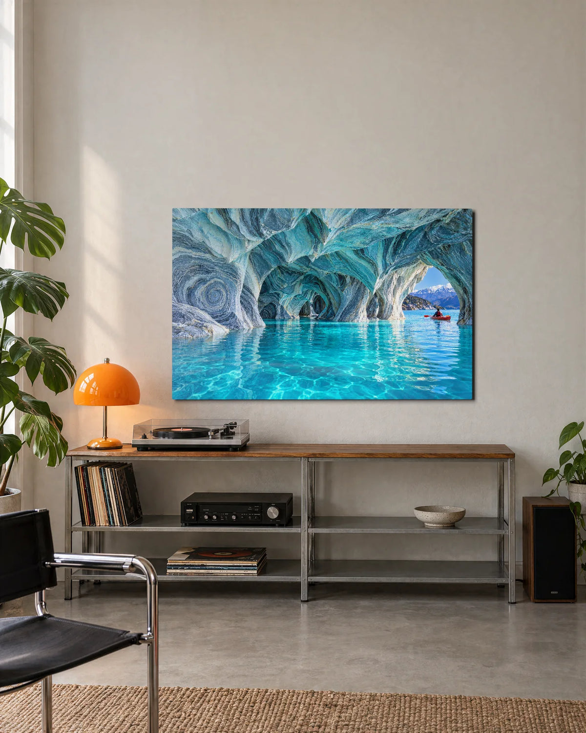 Marble Caves — shown in a living space