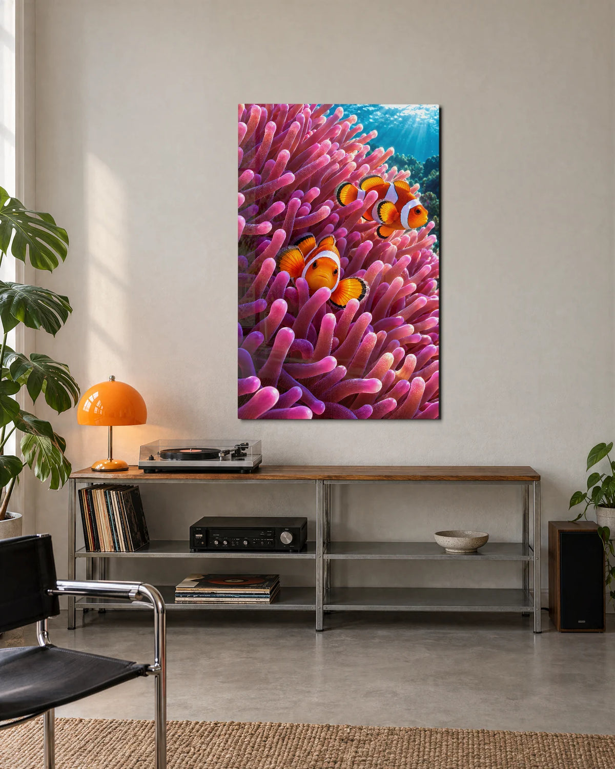 Clownfish Home — shown in a living space