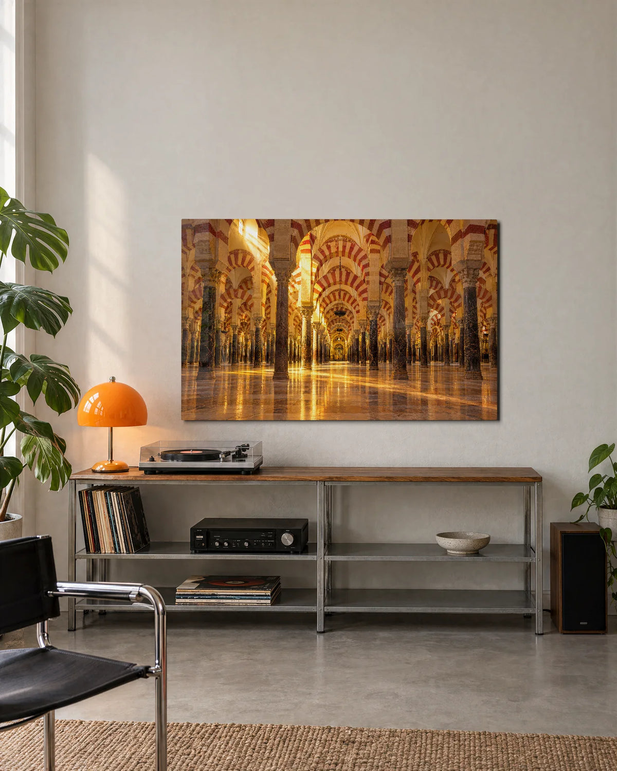 Arches of Cordoba — shown in a living space