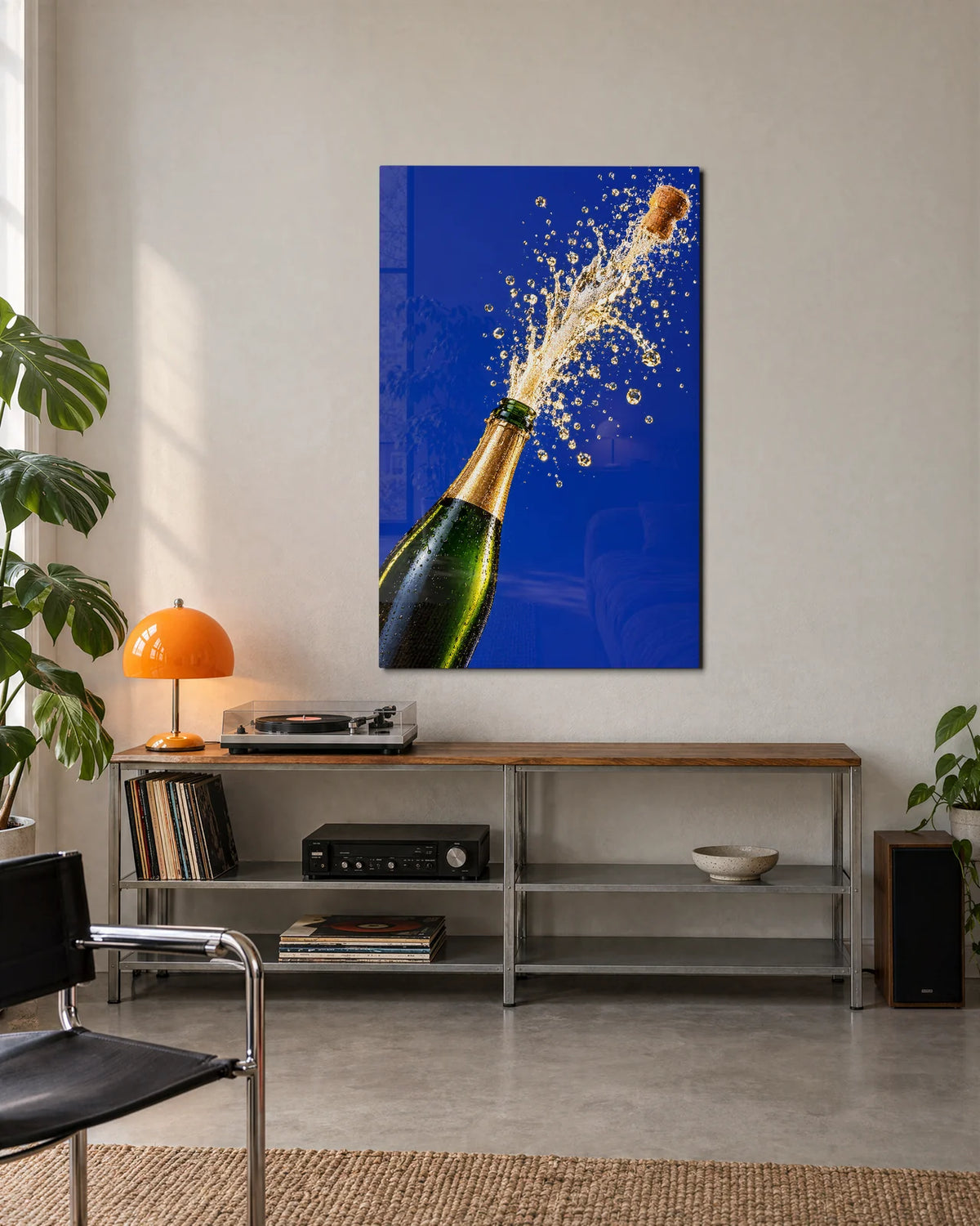 Pop on Cobalt — shown in a living space