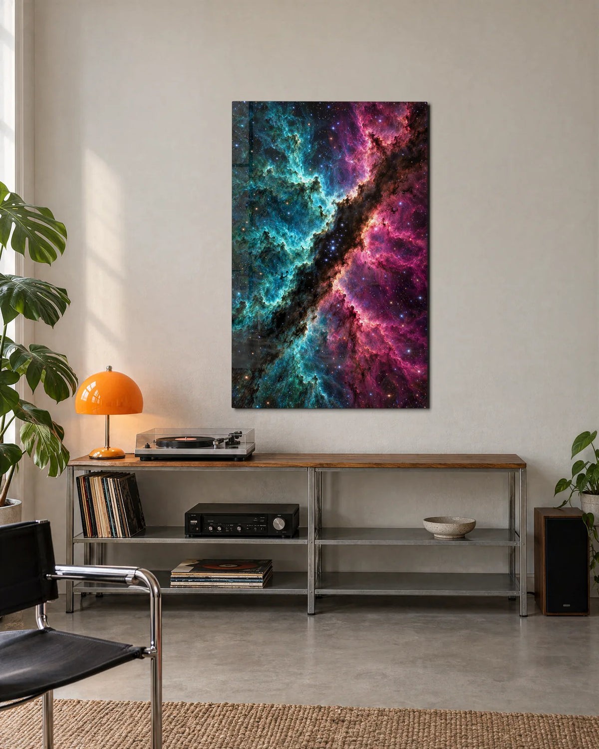 Across the Star Cloud — shown in a living space