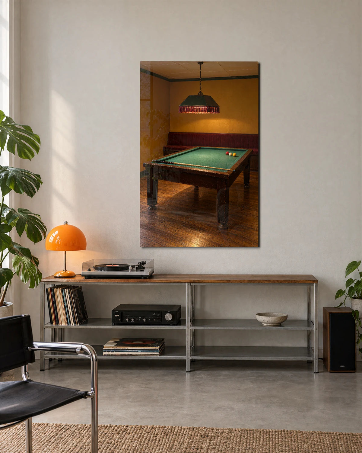 A Table for the Evening — shown in a living space
